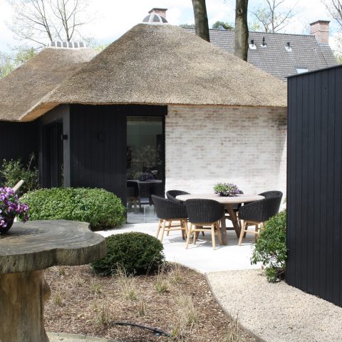 Moderne Eiken poolhouse