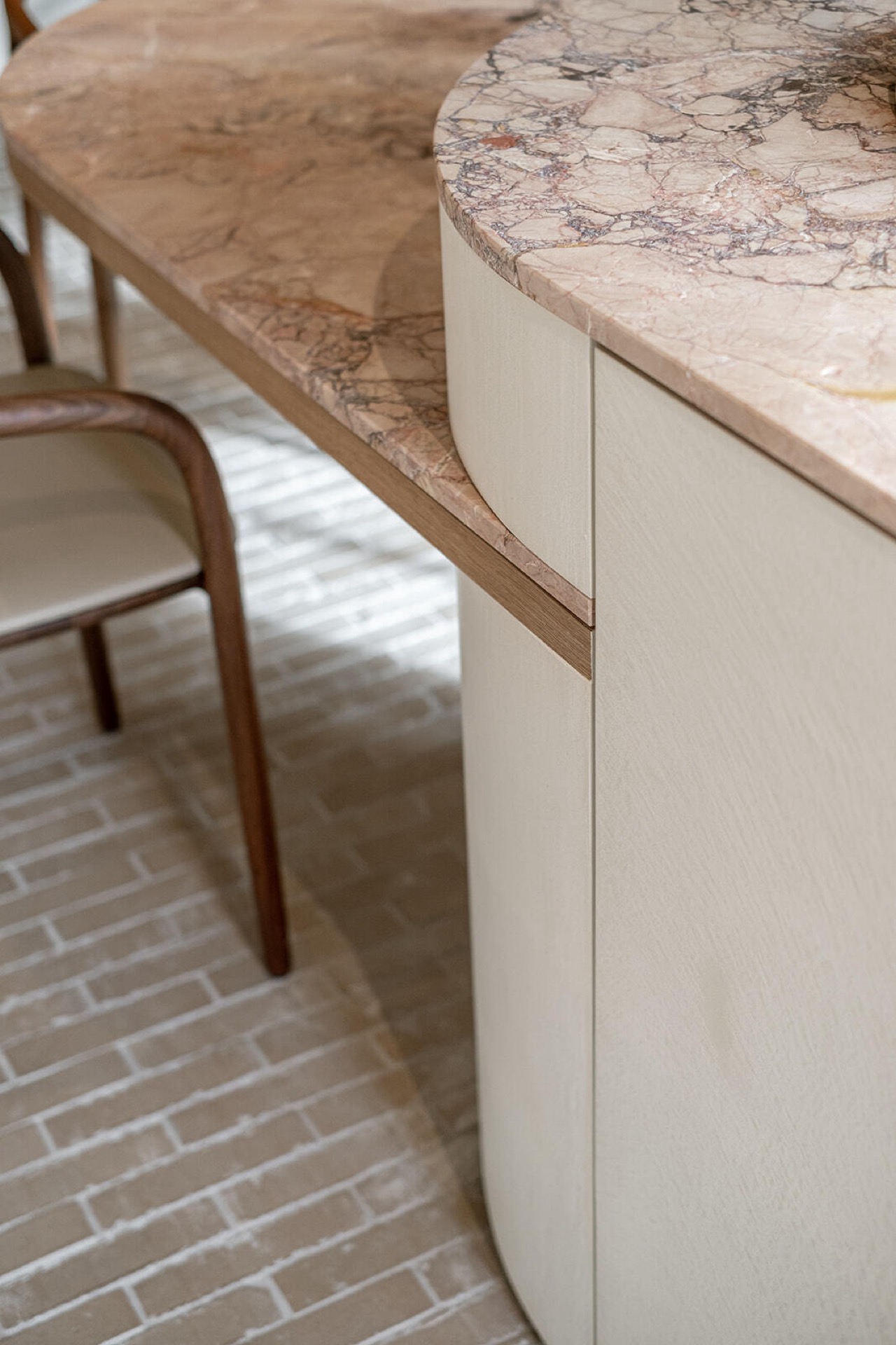 Interni in marmo: fOTO DI PRIMO PIANO DI MARMO ROSA CON VENE E TESTURA, Luxury, Design, Exclusive, Modern, Custom Made, Special, Beautiful