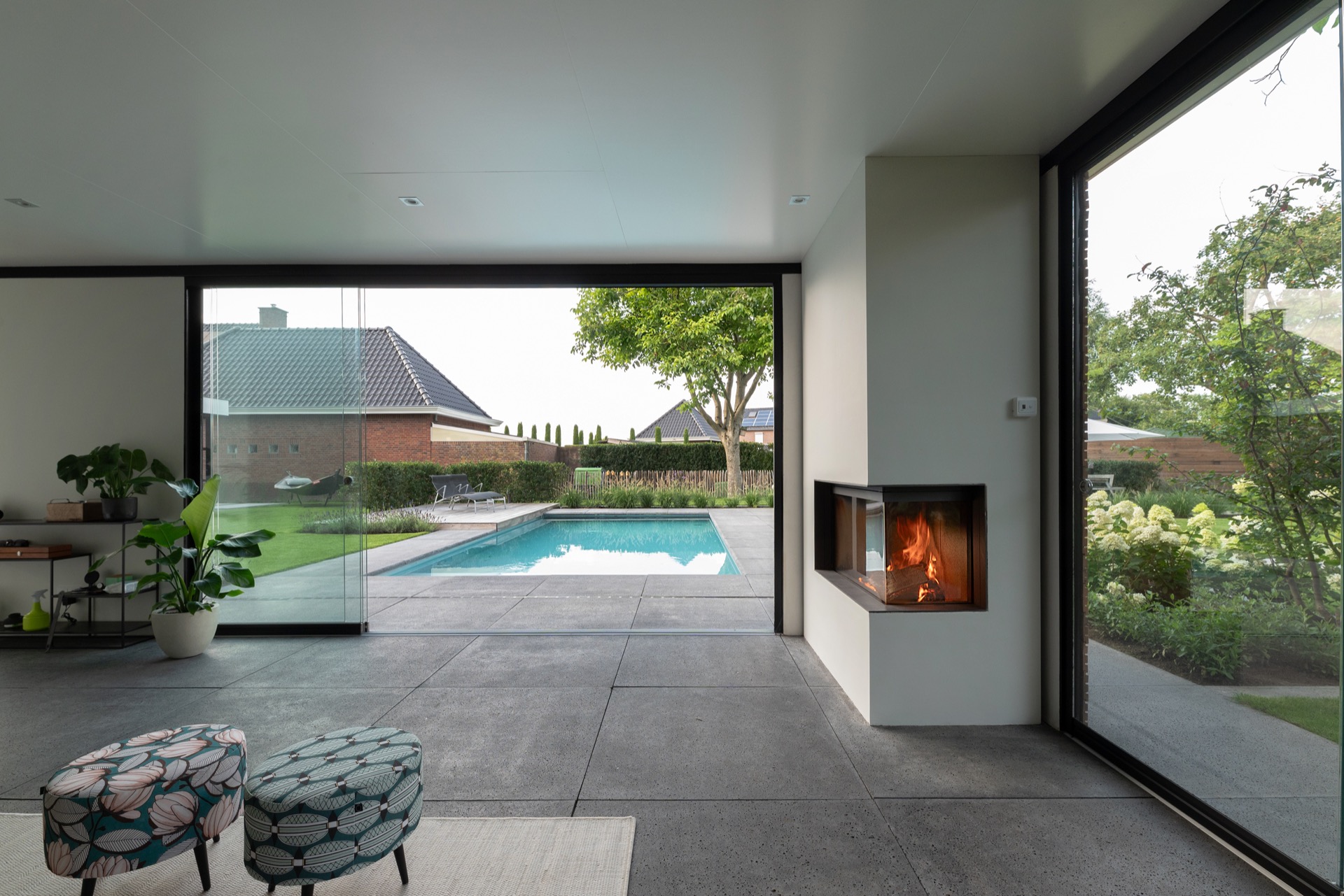moderno progetto giardino: giardino illuminato con atmosfera serale e piscina, Luxury, Design, Exclusive, Modern, Custom Made, Special, Beautiful