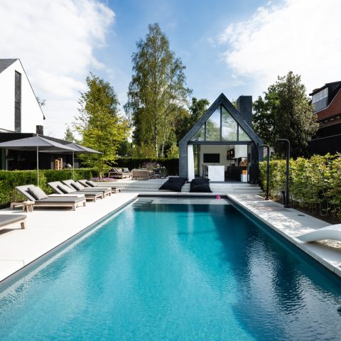 Wellnesstuin in landelijke omgeving