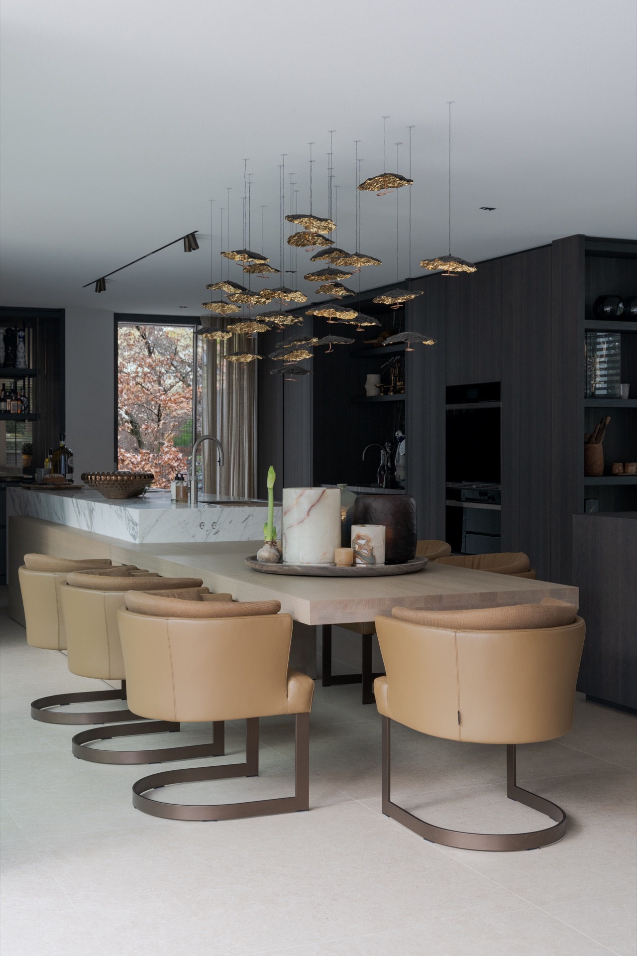 interno moderno: cucina moderna con piano in marmo e design elegante, Luxury, Design, Exclusive, Modern, Custom Made, Special, Beautiful