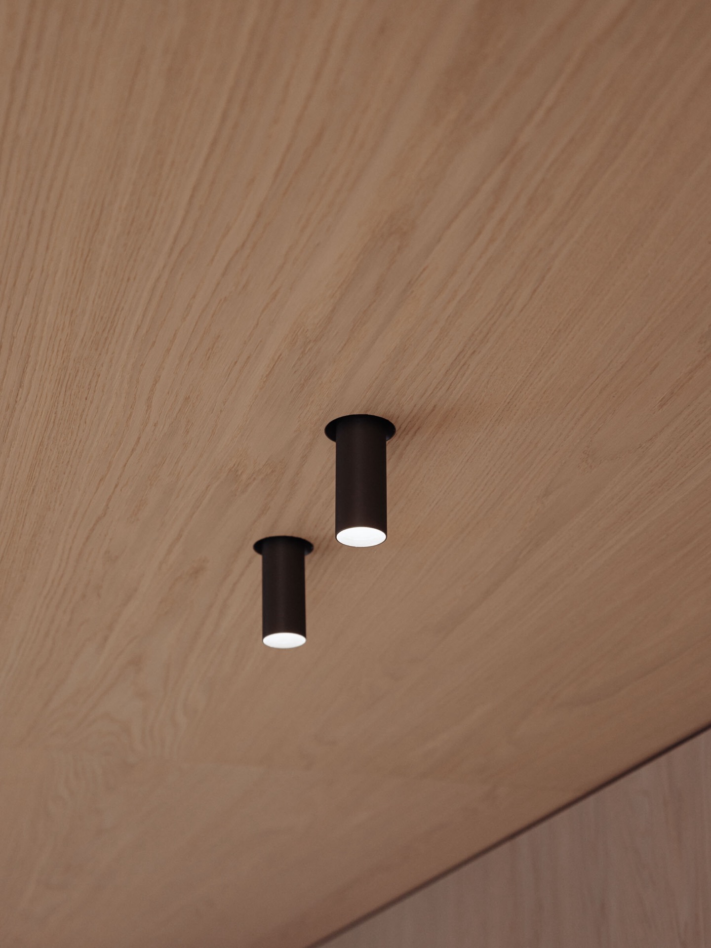 design d'interni moderno: dettaglio soffitto con illuminazione incorporata e finitura in legno., Luxury, Design, Exclusive, Modern, Custom Made, Special, Beautiful