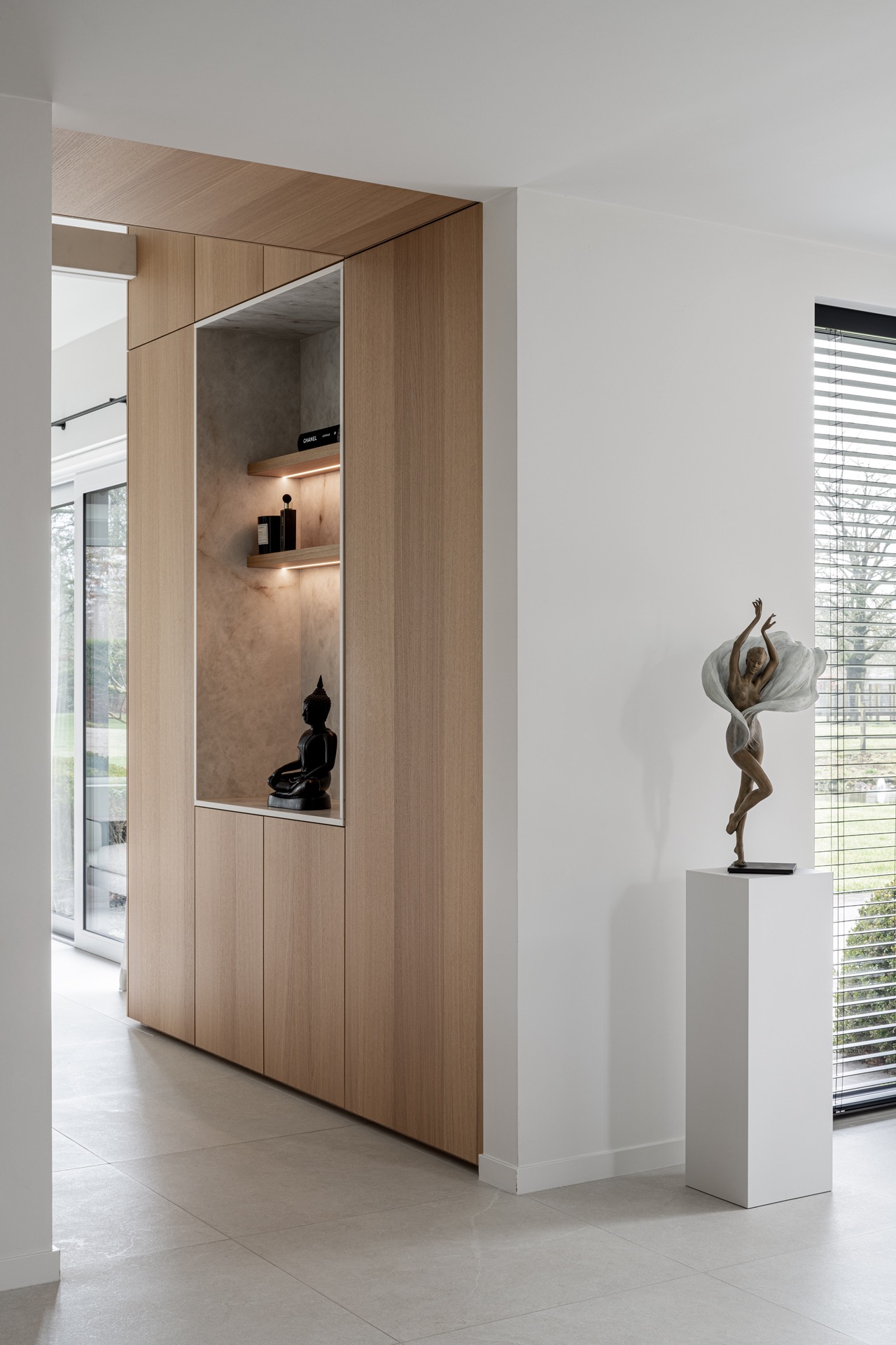 ristrutturazione casa: interno con pannelli in legno e decorazioni, moderno e caldo, Luxury, Design, Exclusive, Modern, Custom Made, Special, Beautiful