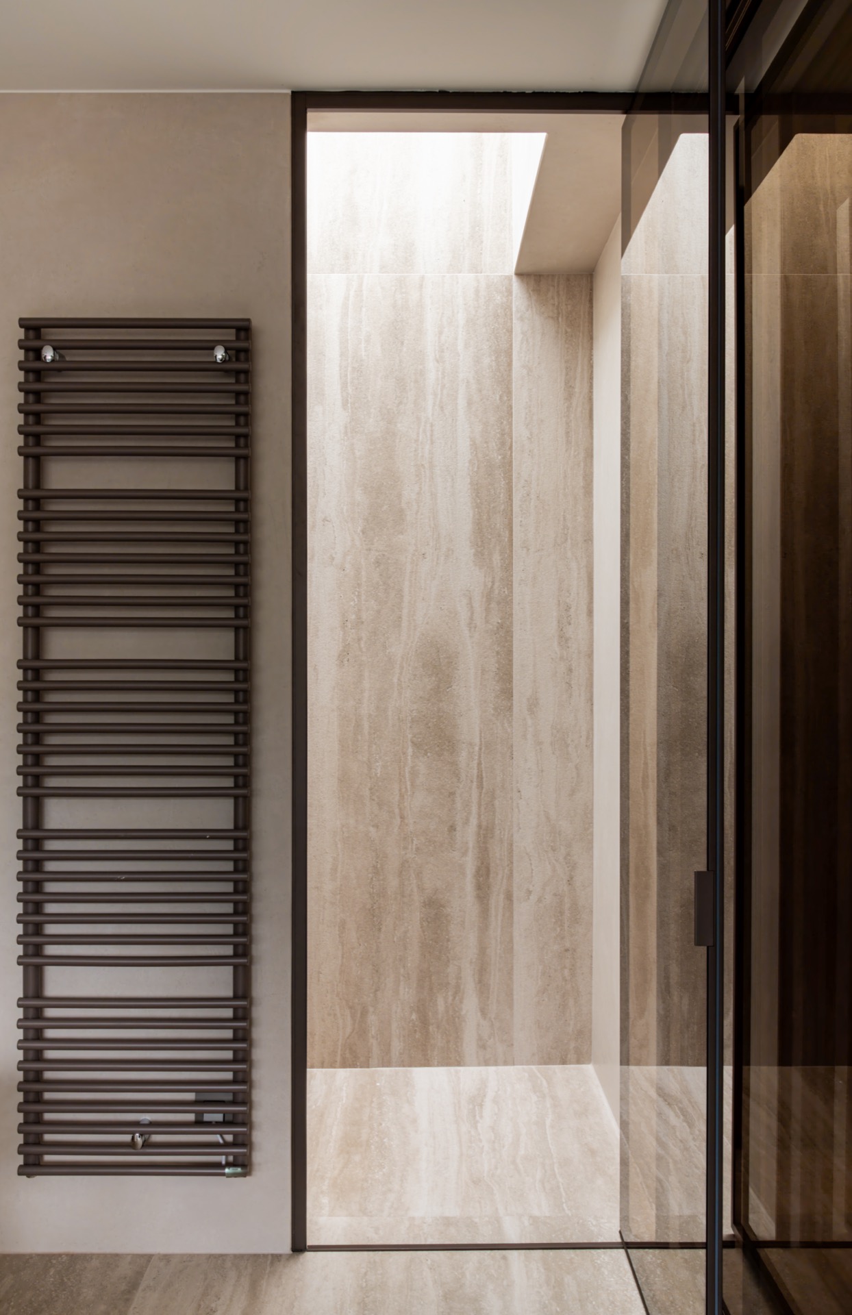 esempio progetto ristrutturazione casa: bagno naturale con illuminazione calda e dettagli in legno, Luxury, Design, Exclusive, Modern, Custom Made, Special, Beautiful