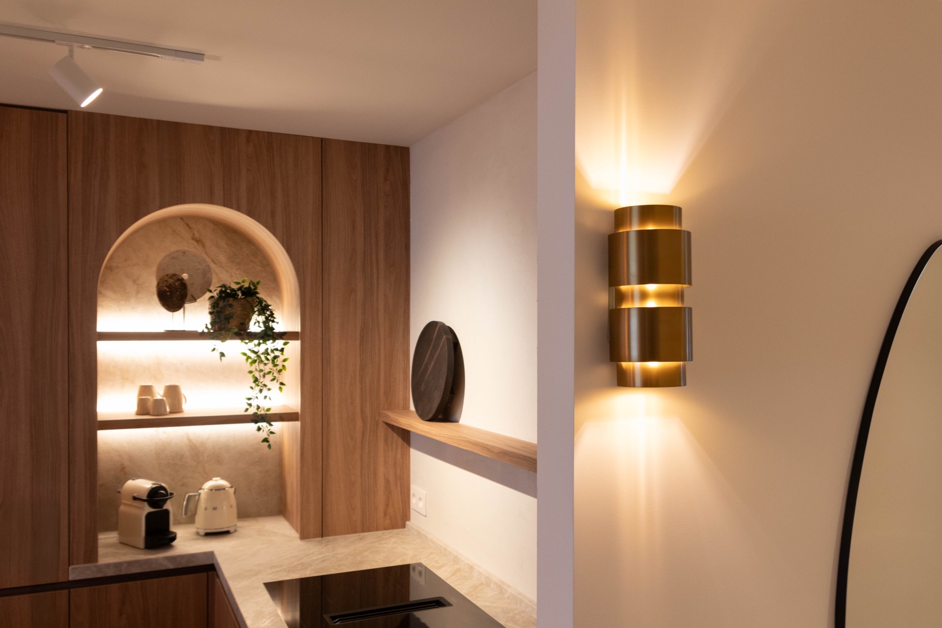 isola cucina: lampada a soffitto moderna con forma rotonda e luce calda, Luxe, Design, Exclusief, Modern, Maatwerk, Bijzondere, Mooie