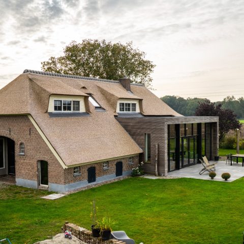 luxe boerderij met rietendak, luxe woning met rieten dak, luxe rieten dak, Luxe, Design, Exclusief, Modern, Maatwerk, Bijzondere, Mooie