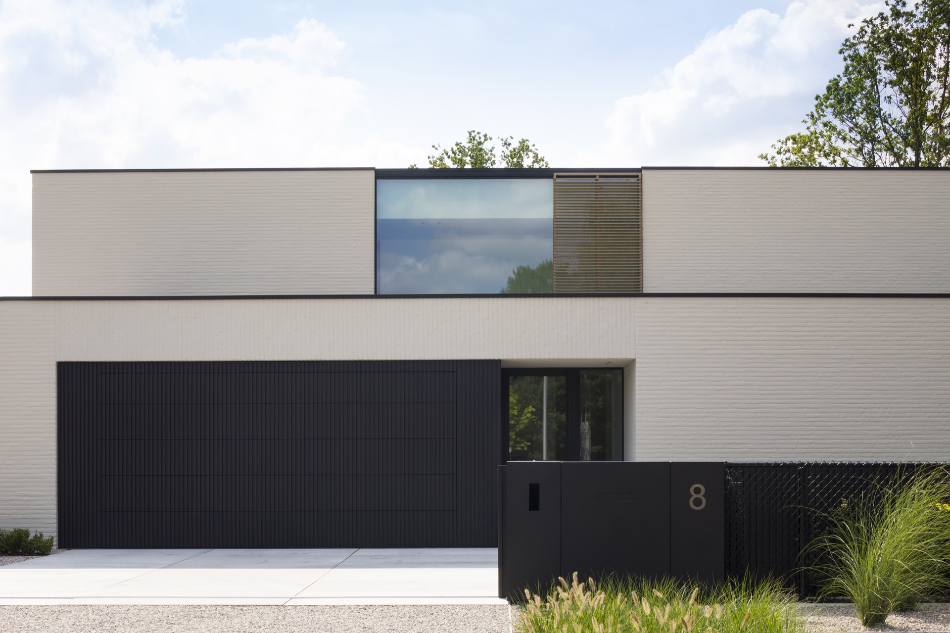 progetto di ristrutturazione casa: camera da letto con porta in vetro e design moderno, Luxe, Design, Exclusief, Modern, Maatwerk, Bijzondere, Mooie