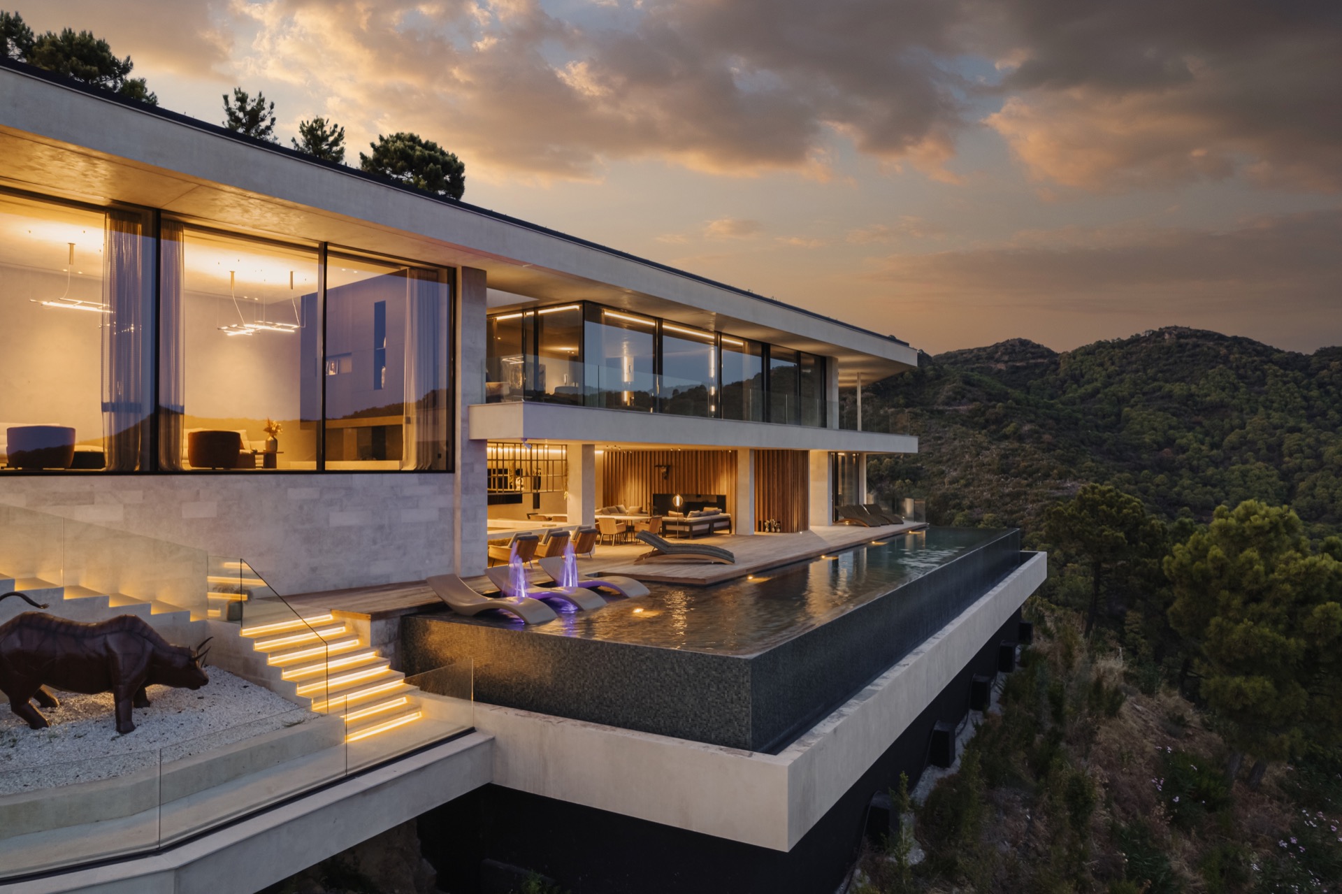 casa con vista: villa di lusso con terrazza e vista panoramica, Luxury, Design, Exclusive, Modern, Custom Made, Special, Beautiful
