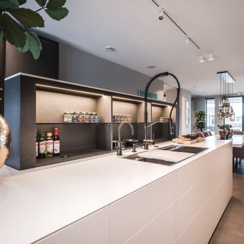 Moderne keuken met uniek ontwerp