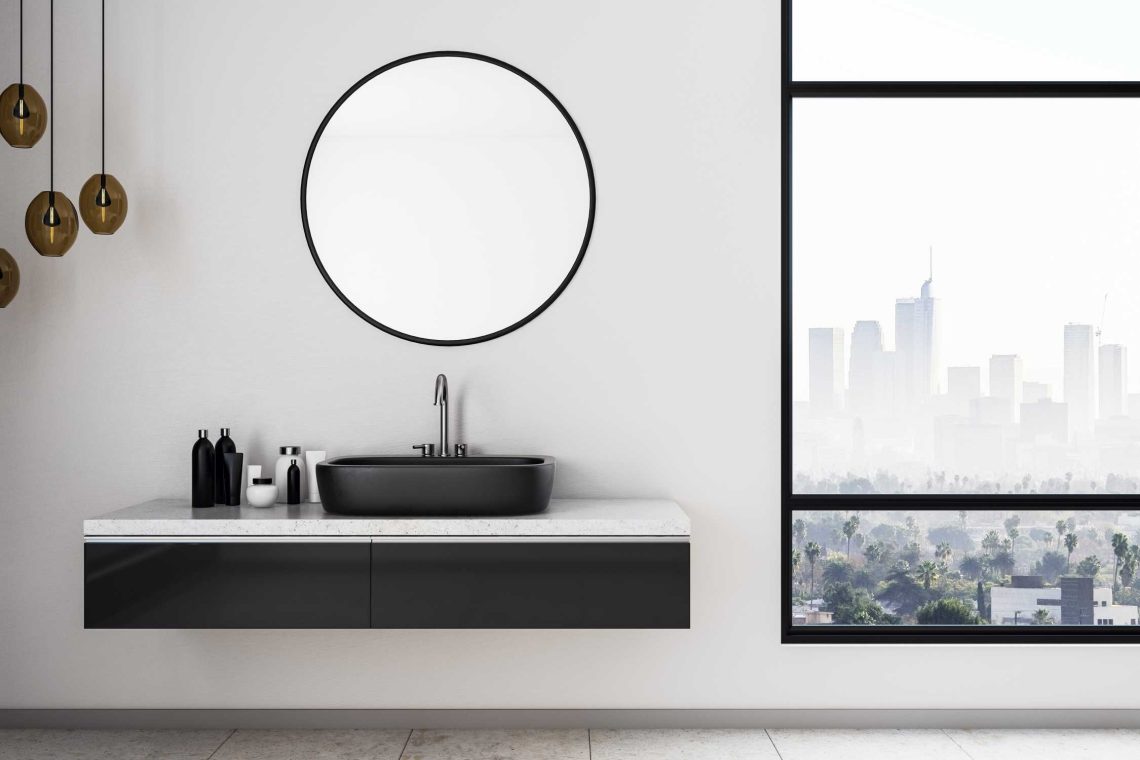 Designspiegels die je badkamer karakter geven
