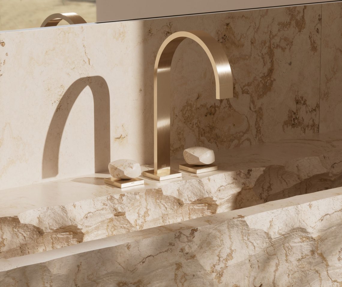 Van ruw tot verfijnd: Dornbracht presenteert de eerste Atelier Edition “The Rock”