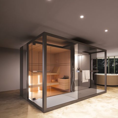 Home Oasis – Celsius: sauna, hammam en douche in één