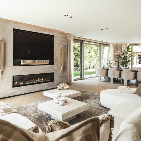 Villa met warme, zachte uitstraling