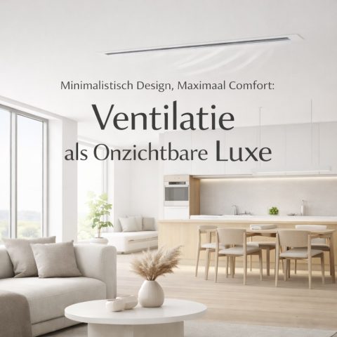 Minimalistisch Design, Maximaal Comfort: Ventilatie als Onzichtbare Luxe