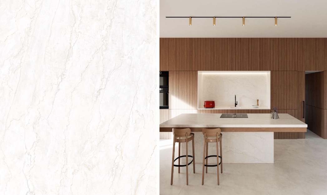 Dekton® Nomak, de schoonheid van sereniteit