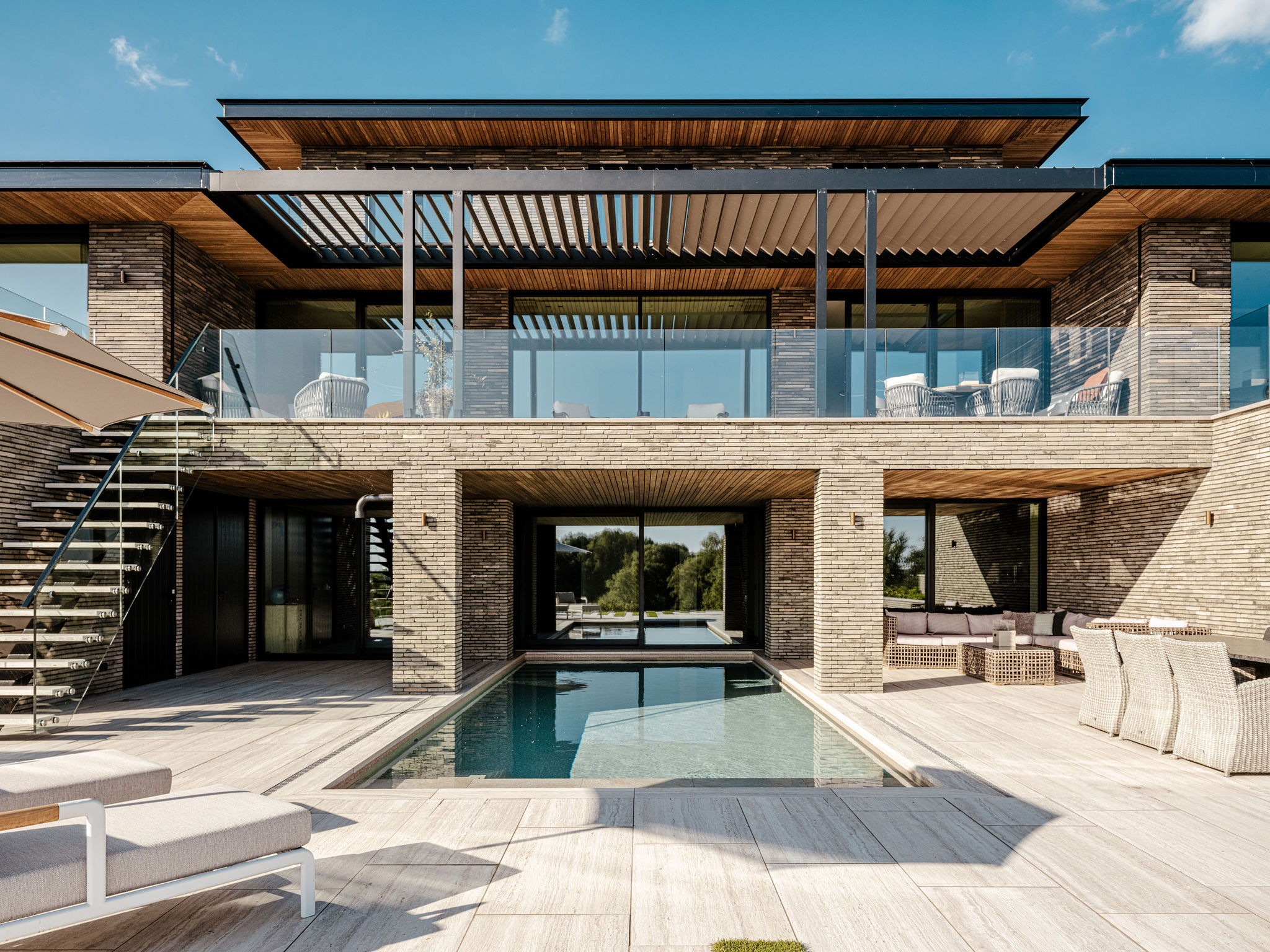 Casa sul fiume nel ritmo della regione del Reno - casa sul fiume il ritmo in Casa sul fiume nel ritmo della regione del Reno, Luxury, Design, Exclusive, Modern, Custom Made, Special, Beautiful