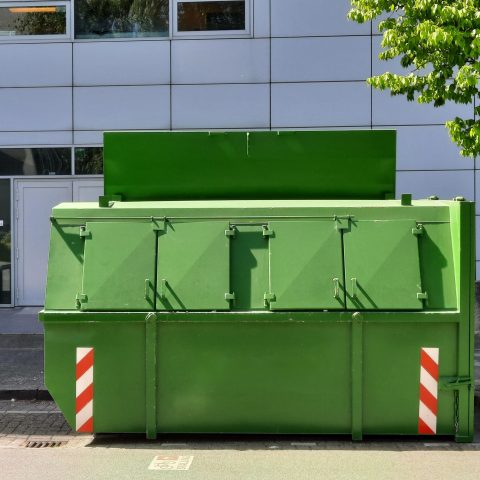 Afvalcontainers als stille luxe in een bouwproject