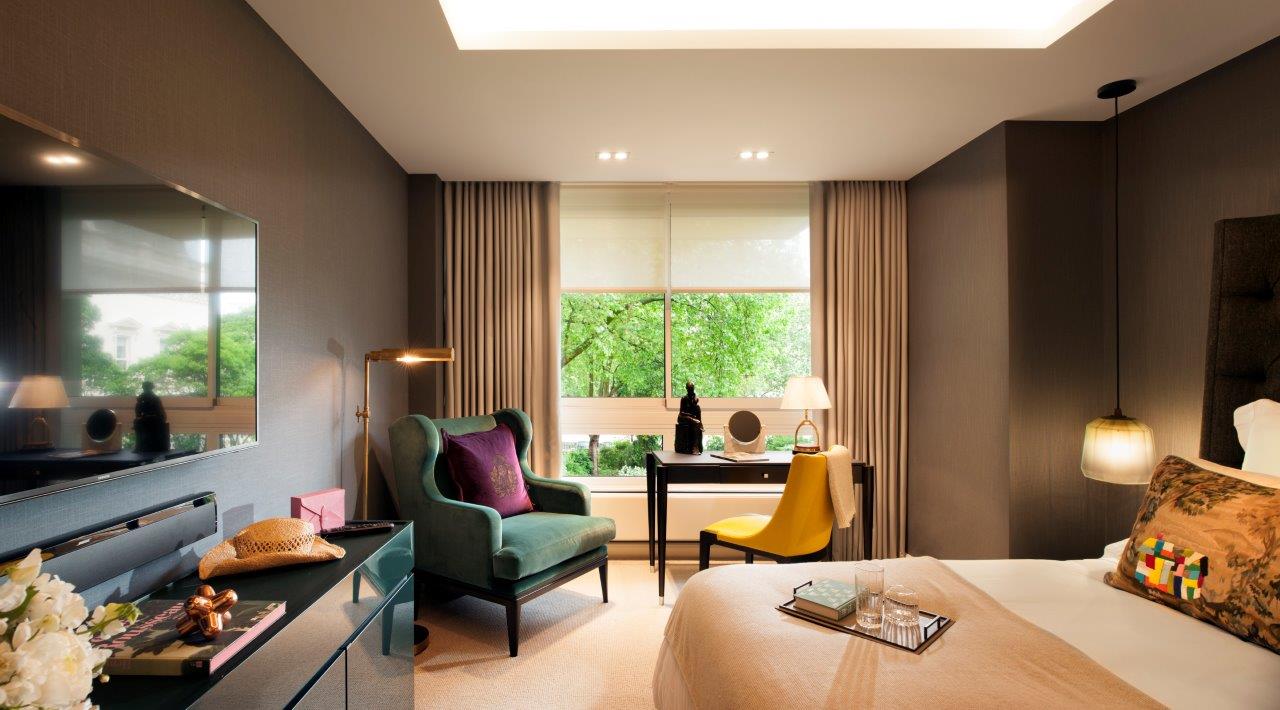 hotel scheveningen - hotel chique slaapkamer in Carlton House Terras, Luxury, Design, Exclusive, Modern, Custom Made, Special, Beautiful