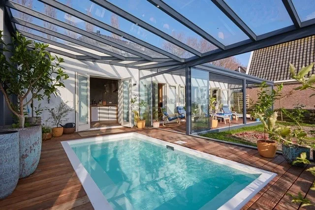 Plunge Pools Bergen - interior view - balanced and refined, Luxe, Design, Exclusief, Modern, Maatwerk, Bijzondere, Mooie